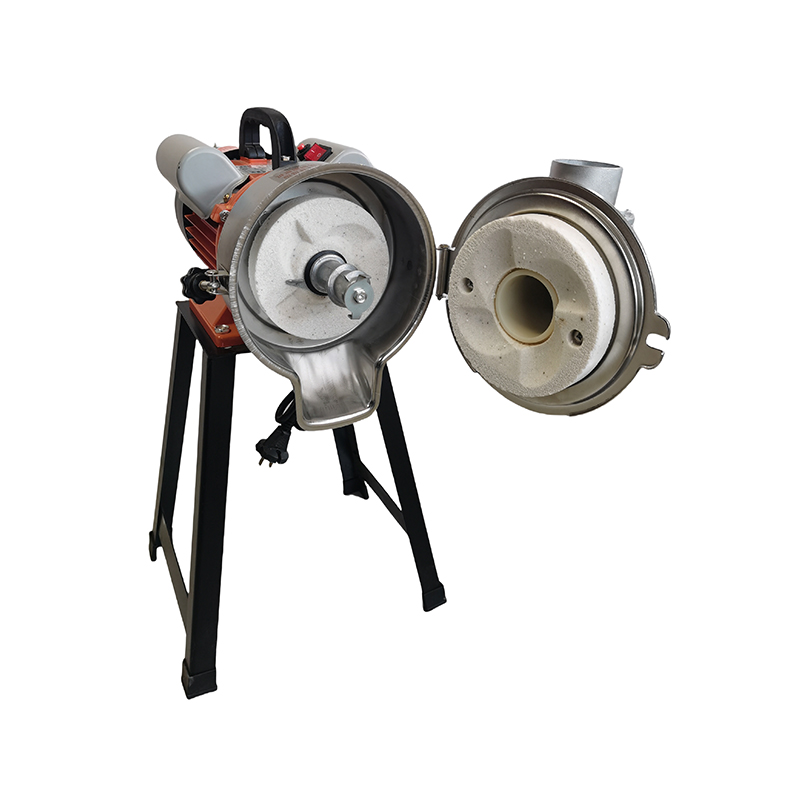 เครื่องเจียรเมล็ดพืชหัวเหล็กพร้อมแผ่นเหล็ก