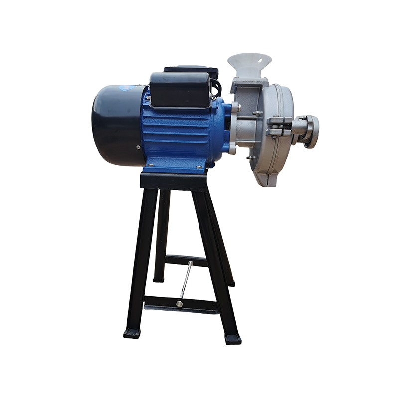 เครื่องเจียรเมล็ดข้าวหัวอลูมิเนียมพร้อมแผ่นเจียรเหล็ก